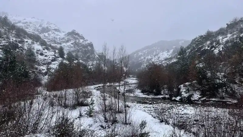 Bolu, Karabük ve Kastamonu başta olmak üzere Batı Karadeniz bölgesi hafta sonu kara teslim oldu