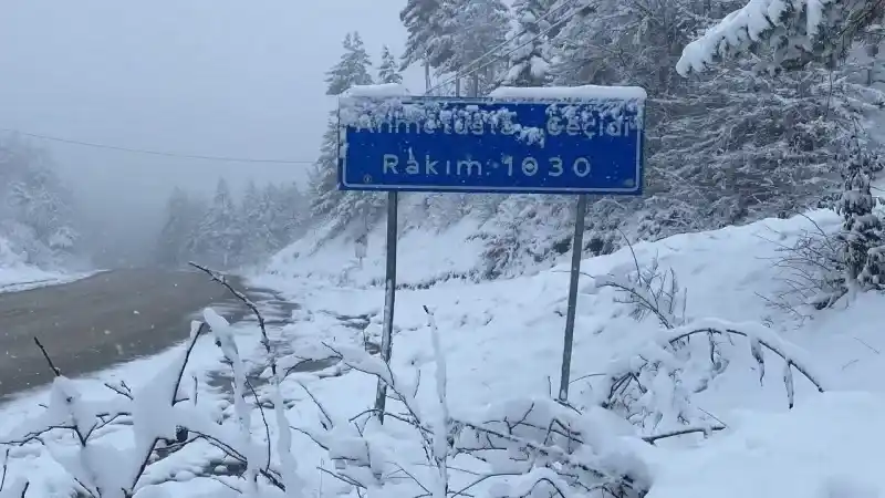 Bolu, Karabük ve Kastamonu başta olmak üzere Batı Karadeniz bölgesi hafta sonu kara teslim oldu