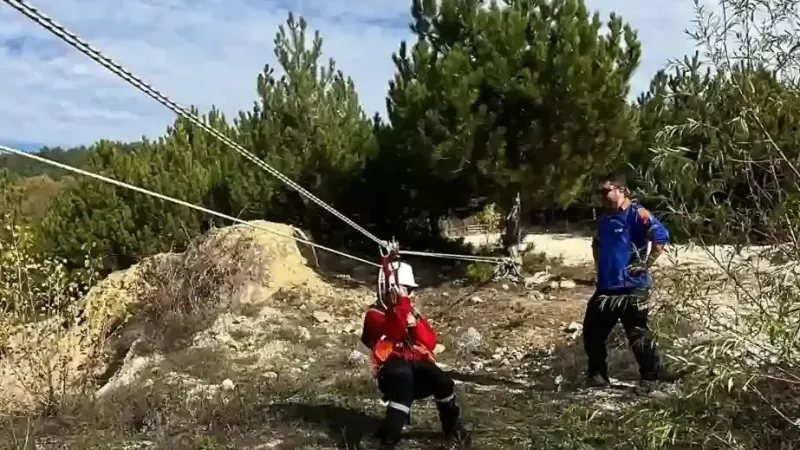 Bolu'da AFAD gönüllüleri eğitimde buluştu: Çakmaklar’da heyecan dolu anlar